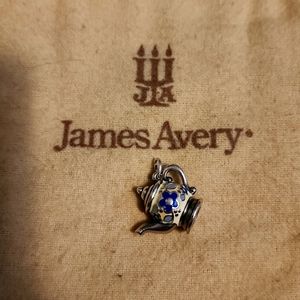 James avery tea pot enameled charm